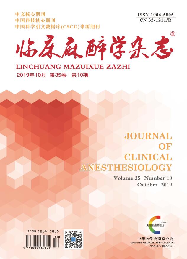 临床麻醉学杂志