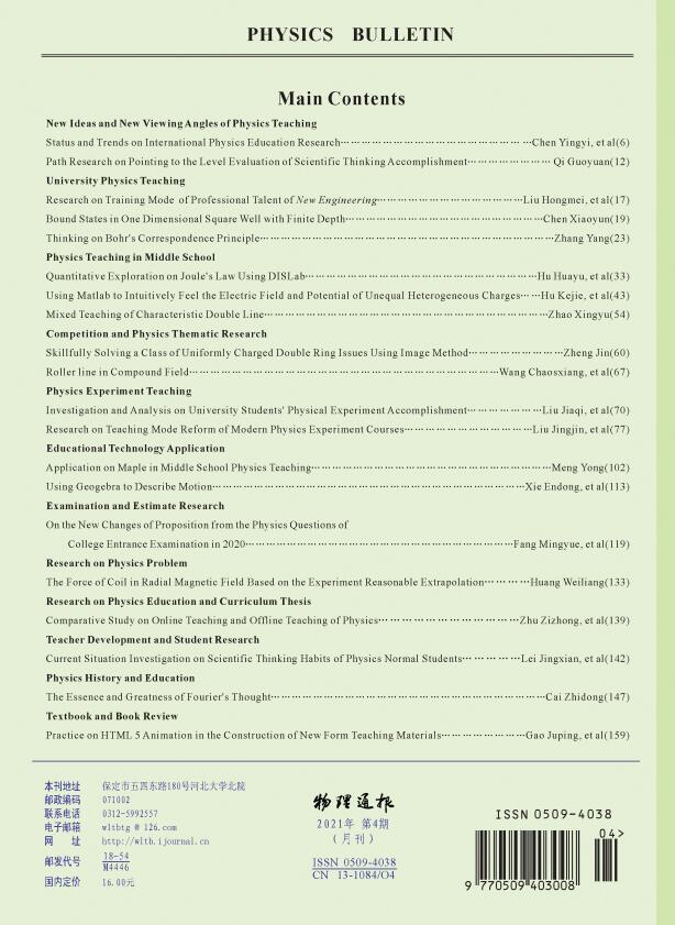 《物理通报》2021-2022年征稿选题通知_官网