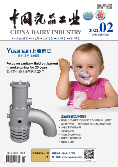《中国乳品工业》杂志录用文章题目合集91学术